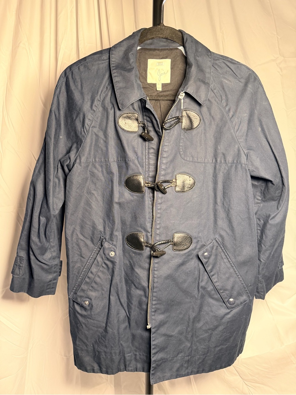 Joie Navy Blue Toggle Pea Coat